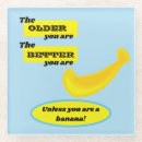 Zoek naar bananen onderzetters Grappig