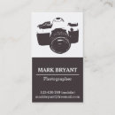 Zoek naar vintage fotograaf visitekaartjes Professioneel