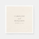 Zoek naar bruid bruidegom servetten Elegant