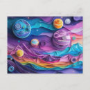 Zoek naar outer space briefkaarten Ruimte