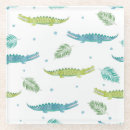 Zoek naar krokodil onderzetters Illustratie