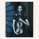 Zoek naar viool notitieboeken Zwart