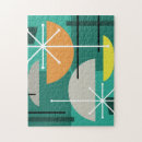 Zoek naar symmetrisch puzzels Abstract