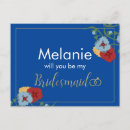 Zoek naar flower border uitnodigingen Blauw