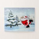 Zoek naar de kerstman puzzels Ieder kind