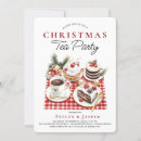 Zoek naar christmas tea party uitnodigingen Waterverf