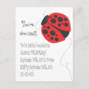 Zoek naar ladybug uitnodigingen Illustratie