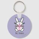 Zoek naar loser sleutelhangers Gelukkig bunny
