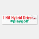 Zoek naar golf bumperstickers Golfer