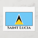 Zoek naar lucia briefkaarten Saint lucia flag
