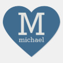 Zoek naar monogram hart stickers Valentijn