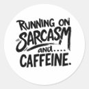 Zoek naar koffie humor stickers Sarcasme
