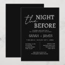 Zoek naar avond huwelijk uitnodigingen Zwart