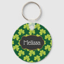 Zoek naar klaveren sleutelhangers Patroon