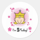 Zoek naar prinses stickers Eerste verjaardag