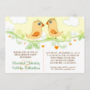 Zoek naar twee vogels uitnodigingen Hart