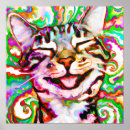 Zoek naar katten portret posters Voor iedereen