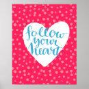 Zoek naar volg uw hart posters Inspiratie