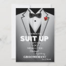 Zoek naar groomsman uitnodigingen Beste man