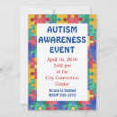 Zoek naar puzzel uitnodigingen Autisme