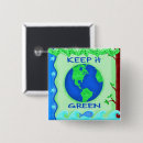 Zoek naar behoud buttons Bescherming van de planeet