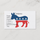 Zoek naar democrat visitekaartjes Amerika