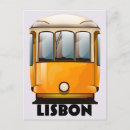 Zoek naar lissabon briefkaarten Gele tram
