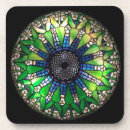 Zoek naar tiffany onderzetters Gekleurd glas