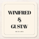 Zoek naar neutraal onderzetters Modern minimalistisch