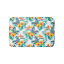 Zoek naar vogels badmatten Bloem