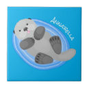 Zoek naar otter tegels Illustratie