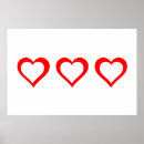 Zoek naar met hart posters Rood