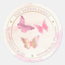 Zoek naar roze vlinder stickers Elk persoon