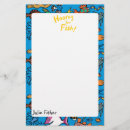 Zoek naar vissen briefpapier Snorkelen