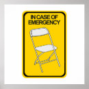 Zoek naar noodsituatie posters Grappig