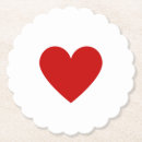 Zoek naar rood hart onderzetters Elk persoon