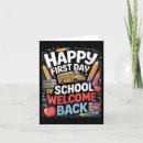 Zoek naar first day of school kaarten Terug naar