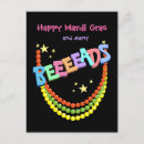 Zoek naar mardi gras briefkaarten Kleurrijk