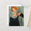 Zoek naar modigliani briefkaarten Rood haar