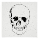 Zoek naar zwarte schedel posters Halloween