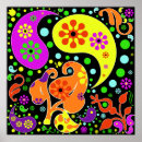 Zoek naar funky bloemen posters Kleurrijk
