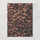 Zoek naar koffiebonen briefkaarten Cafe