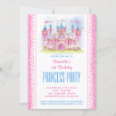 Zoek naar princess castle uitnodigingen Glitter
