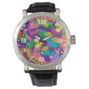 Zoek naar kleurrijke horloges Bloemen