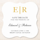 Zoek naar save the date onderzetters Voor haar