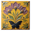 Zoek naar antiek bloemen tegels Geel