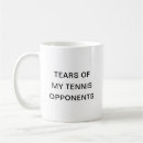 Zoek naar tennis koffie mokken Grappig