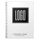 Zoek naar zakelijke notitieboeken Aangepast bedrijf logo