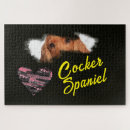 Zoek naar cocker spaniel puzzels Zwart