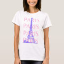 Zoek naar parijs tshirts Roze